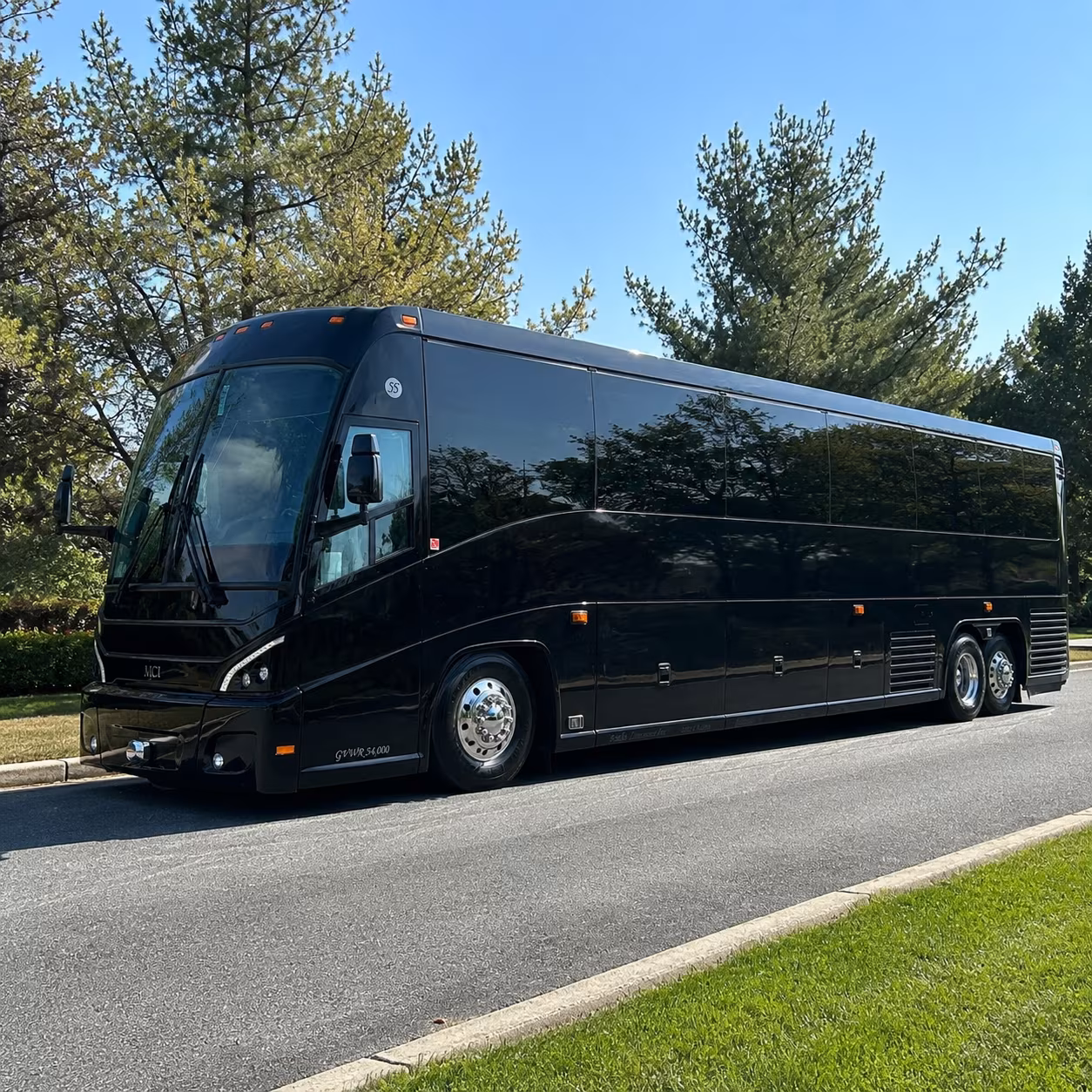 canton bus rental service area