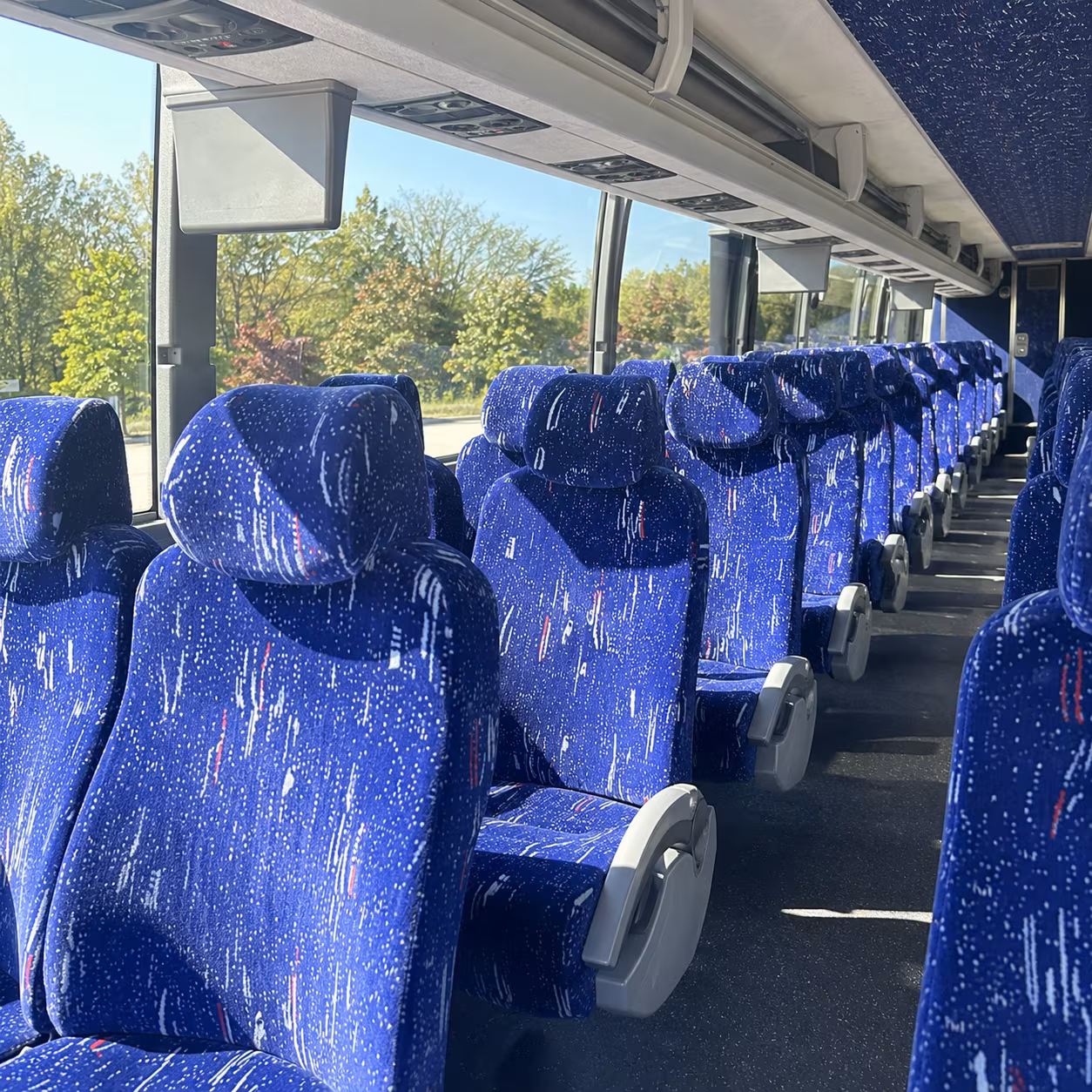 canton charter bus interior