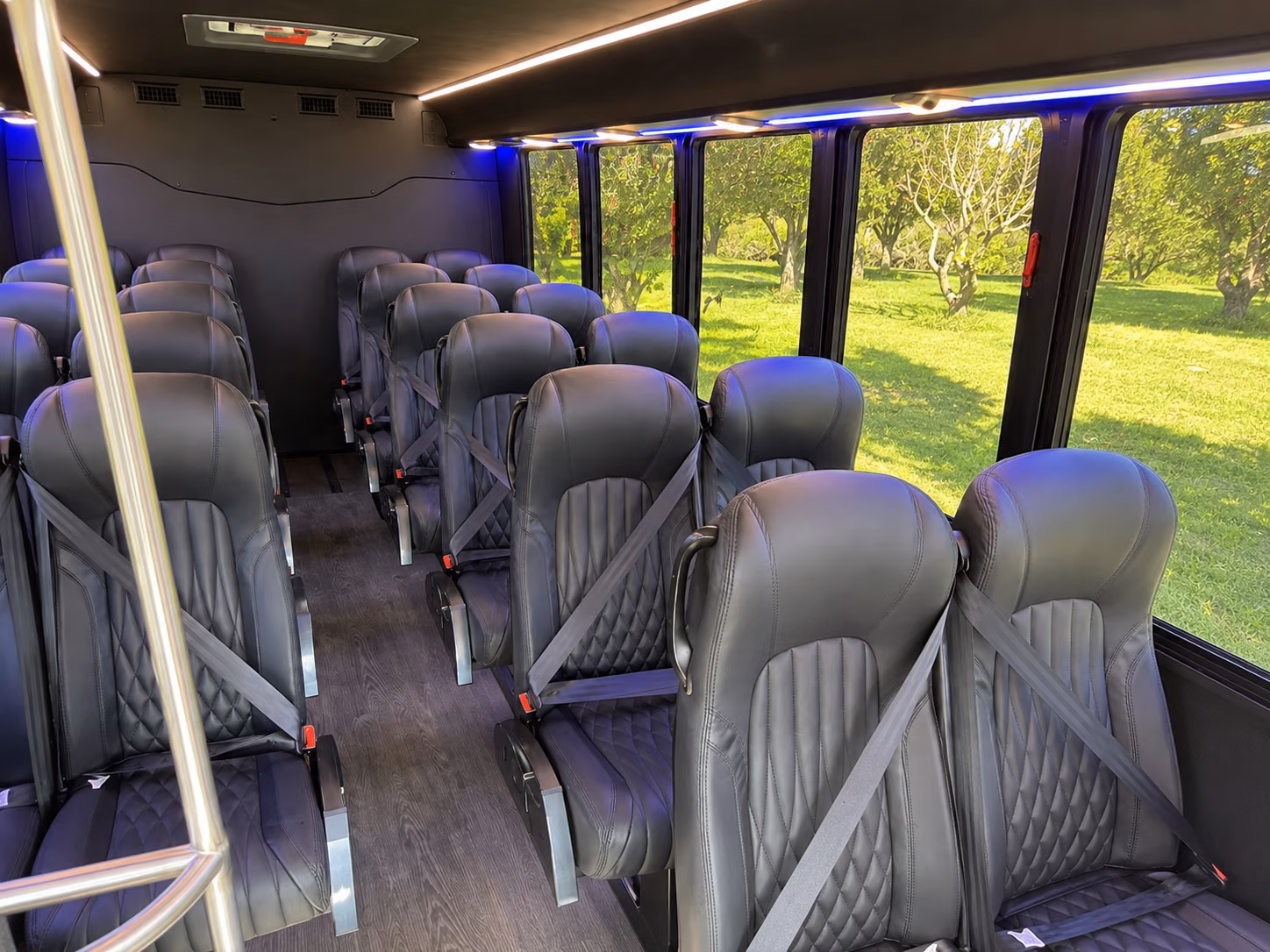 canton long distance transportation onboard seating